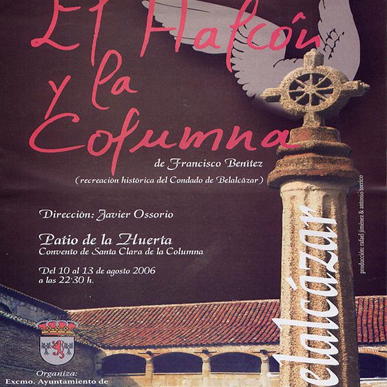 JavierOssorio_cartel_2006-Elhalconylacolumna